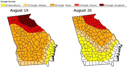 Drought Map Comparison