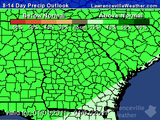 8-14 Day Precipitation Outlook