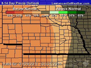 8-14 Day Precipitation Outlook