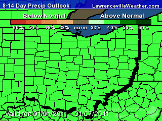 8-14 Day Precipitation Outlook