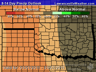 8-14 Day Precipitation Outlook