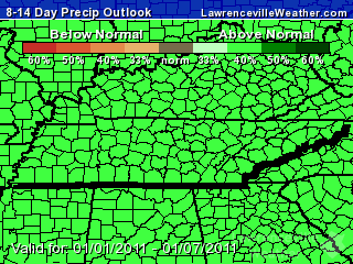 8-14 Day Precipitation Outlook