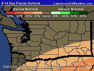 8-14 Day Precipitation Outlook