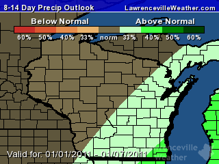 8-14 Day Precipitation Outlook