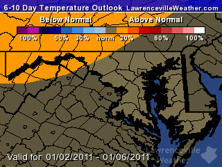6-10 Day Temperature Outlook