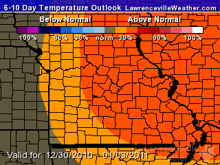 6-10 Day Temperature Outlook
