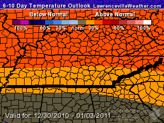 6-10 Day Temperature Outlook